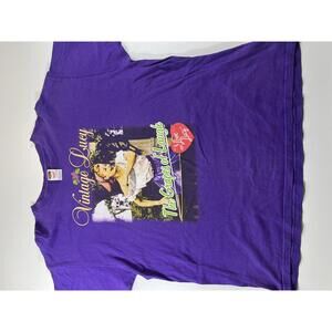 Vintage Lucy The Grapes of Laugh Purple Graphic T-Shirt